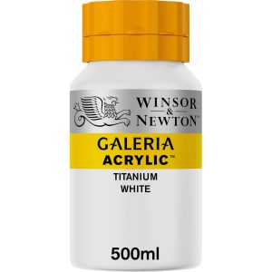 Winsor & Newton Galeria Acrylic Titanium White 500ml